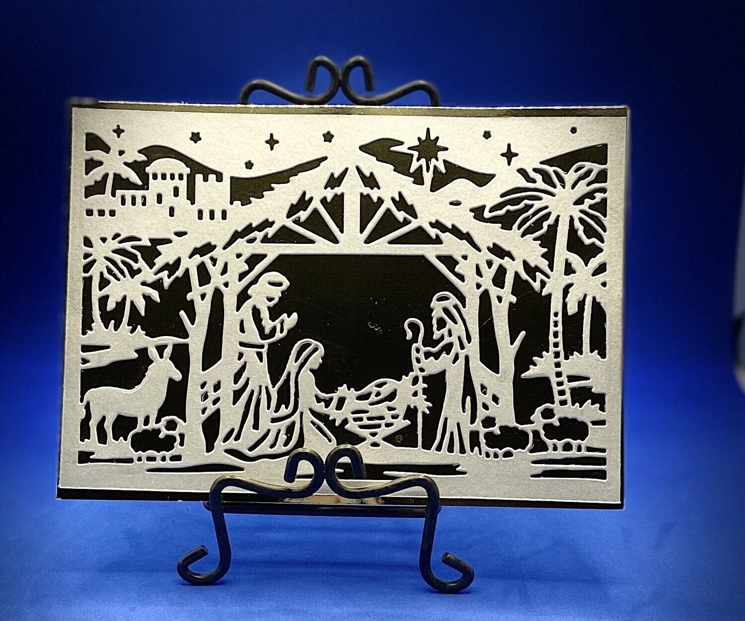 Nativity- Silver/Black Nativity- Silver/Black