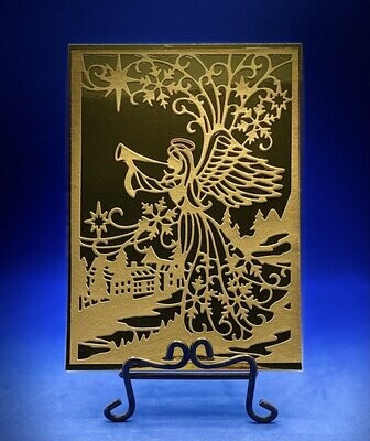 Angel- Gold/Black