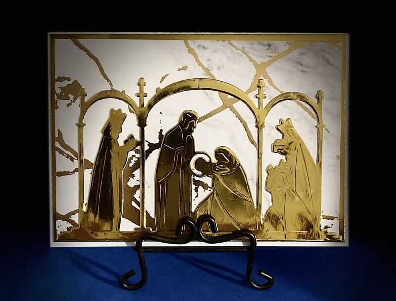 Marble Nativity Marble Nativity