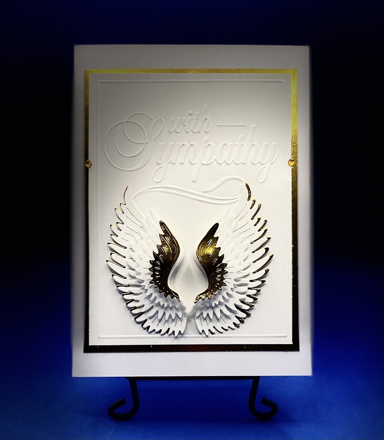 With Sympathy- Angel Wings With Sympathy- Angel Wings