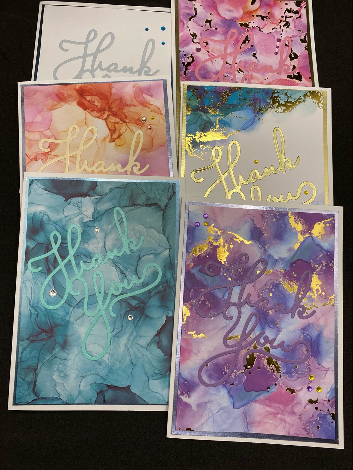 Thank You Card Set Of 6 Thank You Card Set Of 6