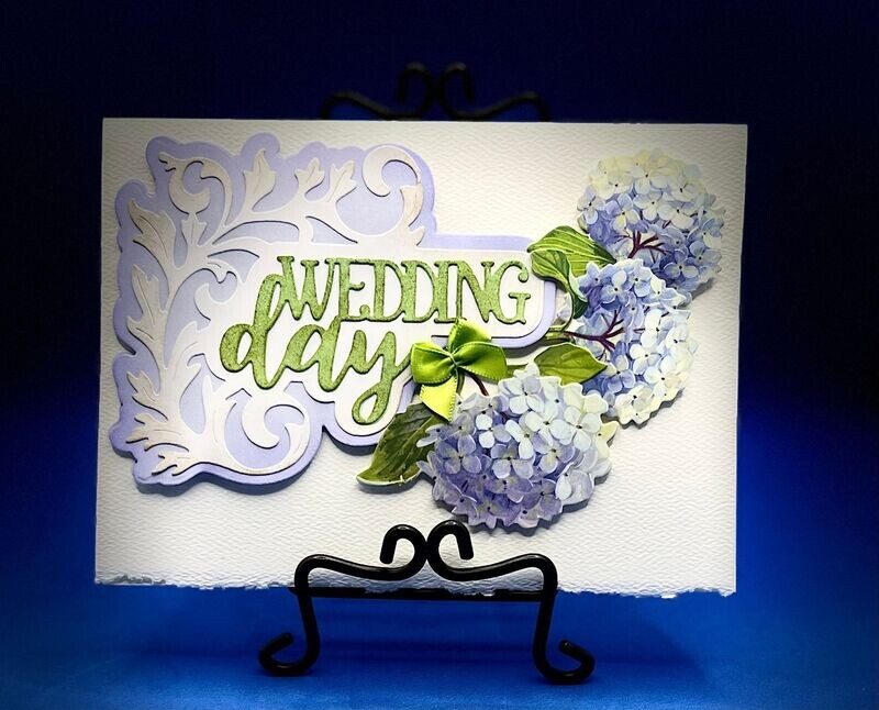 Wedding Day- Blue Hydrangeas Wedding Day- Blue Hydrangeas