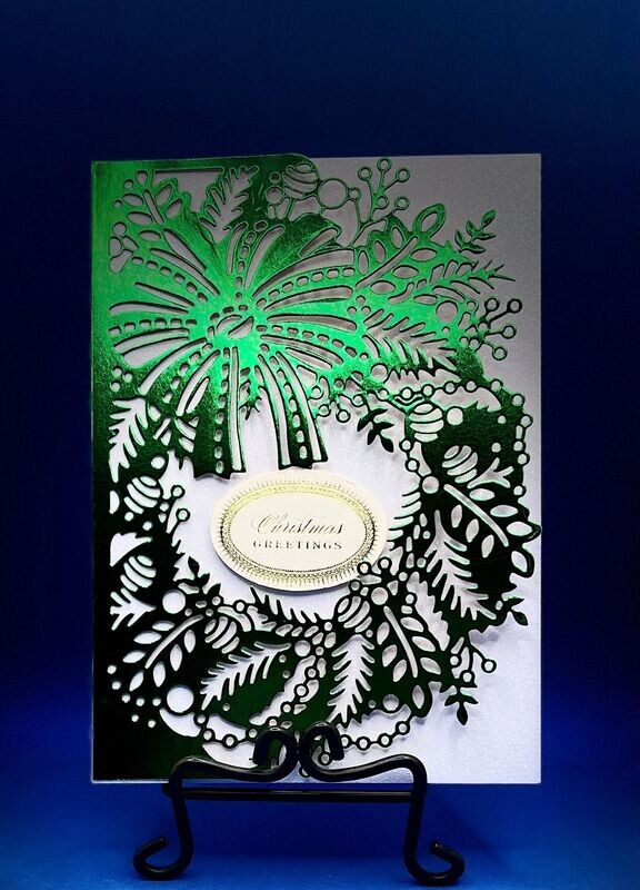 Green Wreath - White Background Green Wreath - White Background