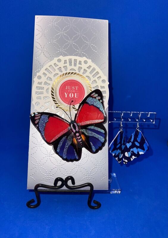 Set - Set - "Just For You" Card & Earrings