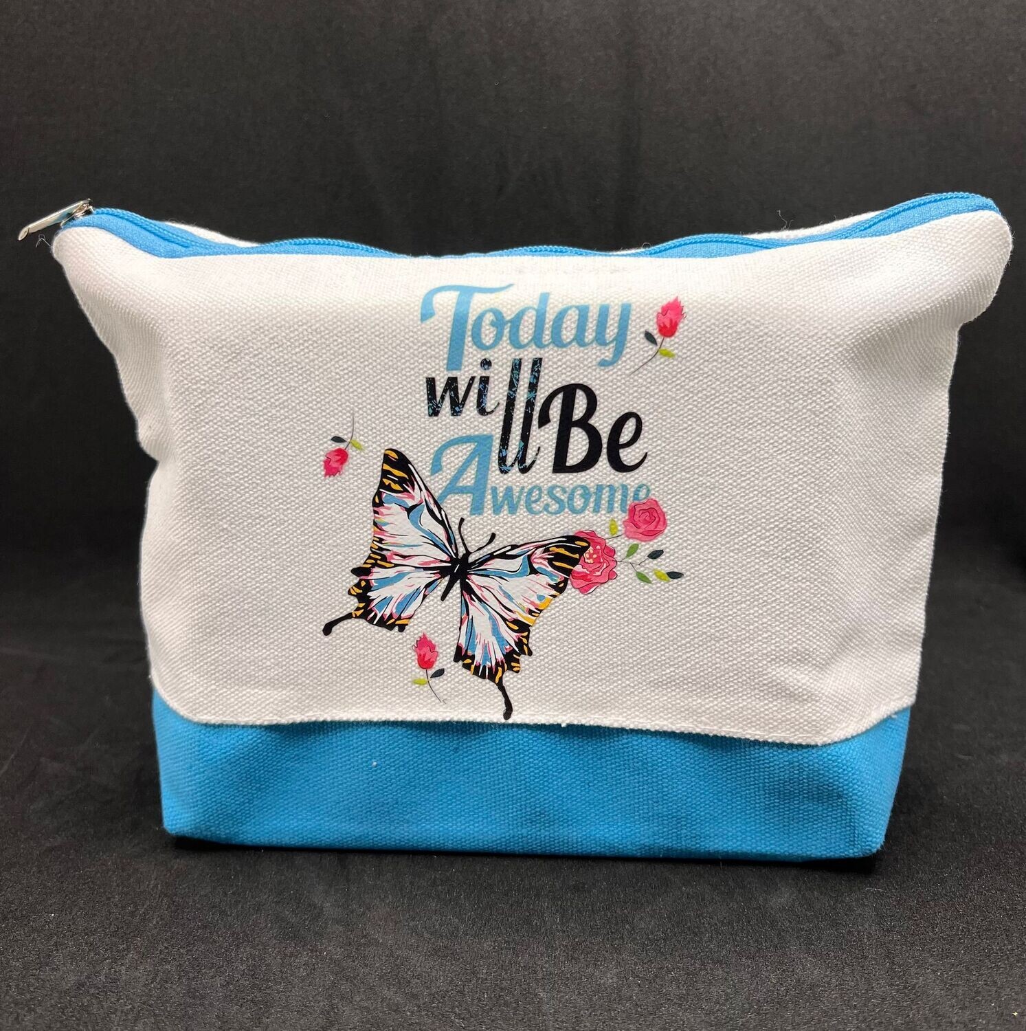 Cosmetic Bag - Lake Blue Base Cosmetic Bag - Lake Blue Base