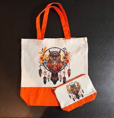 TOTE & COSMETIC BAG SETS
