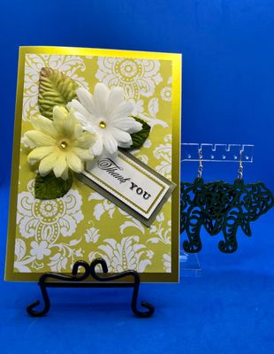 Set - Set - "Thank You " & Earrings