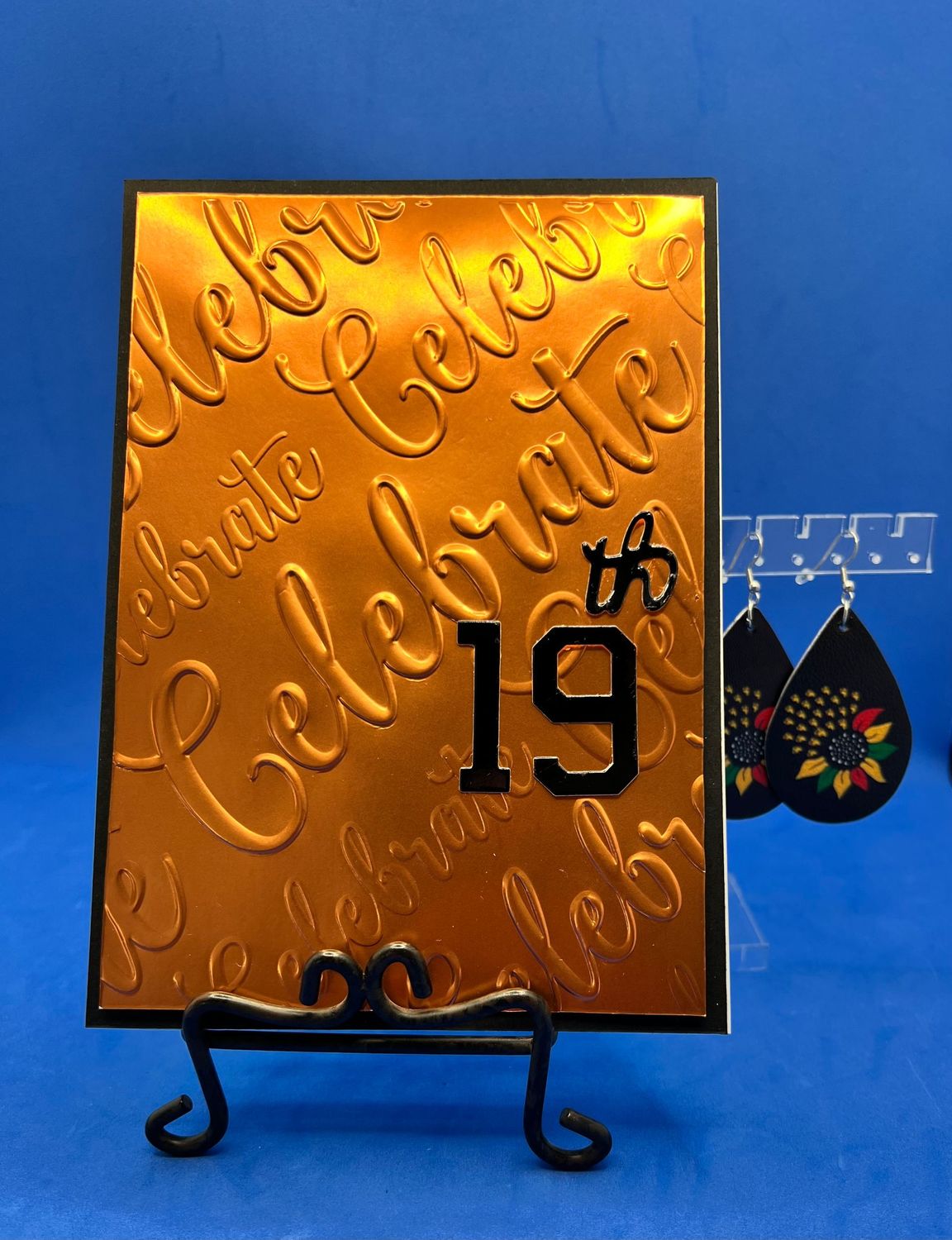 Set - Set - " Celebrate Juneteenth" Card & Earrings