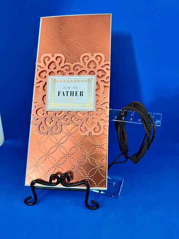 Set - Set - "For My Father" Card & Bracelet
