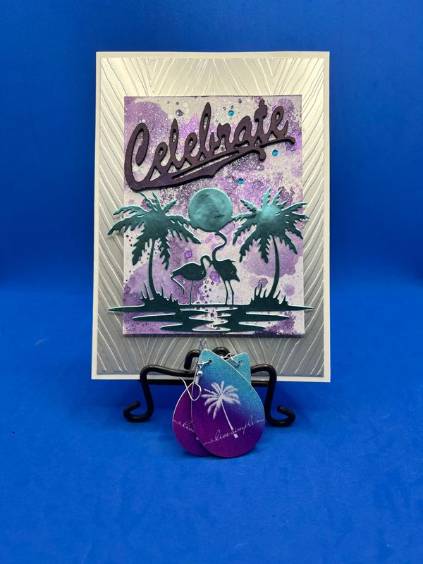 Set - Set - "Celebrate" Card & Earrings