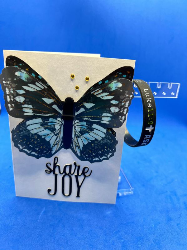 Set - Set - " Share Joy" Card & Bracelet