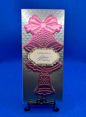 Christmas Bells - Pink & Silver Christmas Bells - Pink & Silver