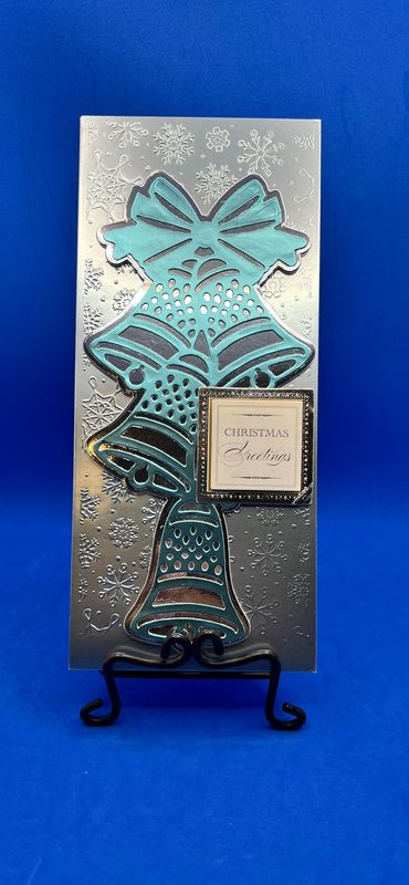 Christmas Bells - Blue & Silver Christmas Bells - Blue & Silver