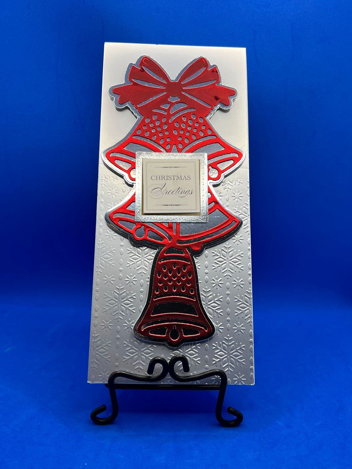 Christmas Bells - Red & Silver Christmas Bells - Red & Silver