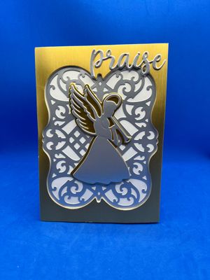 "Silver & Gold Angel"