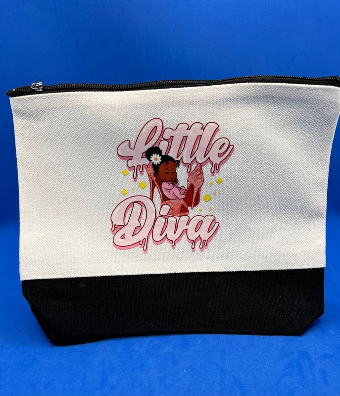 Cosmetic Bag Cosmetic Bag "Little Diva" Black Base