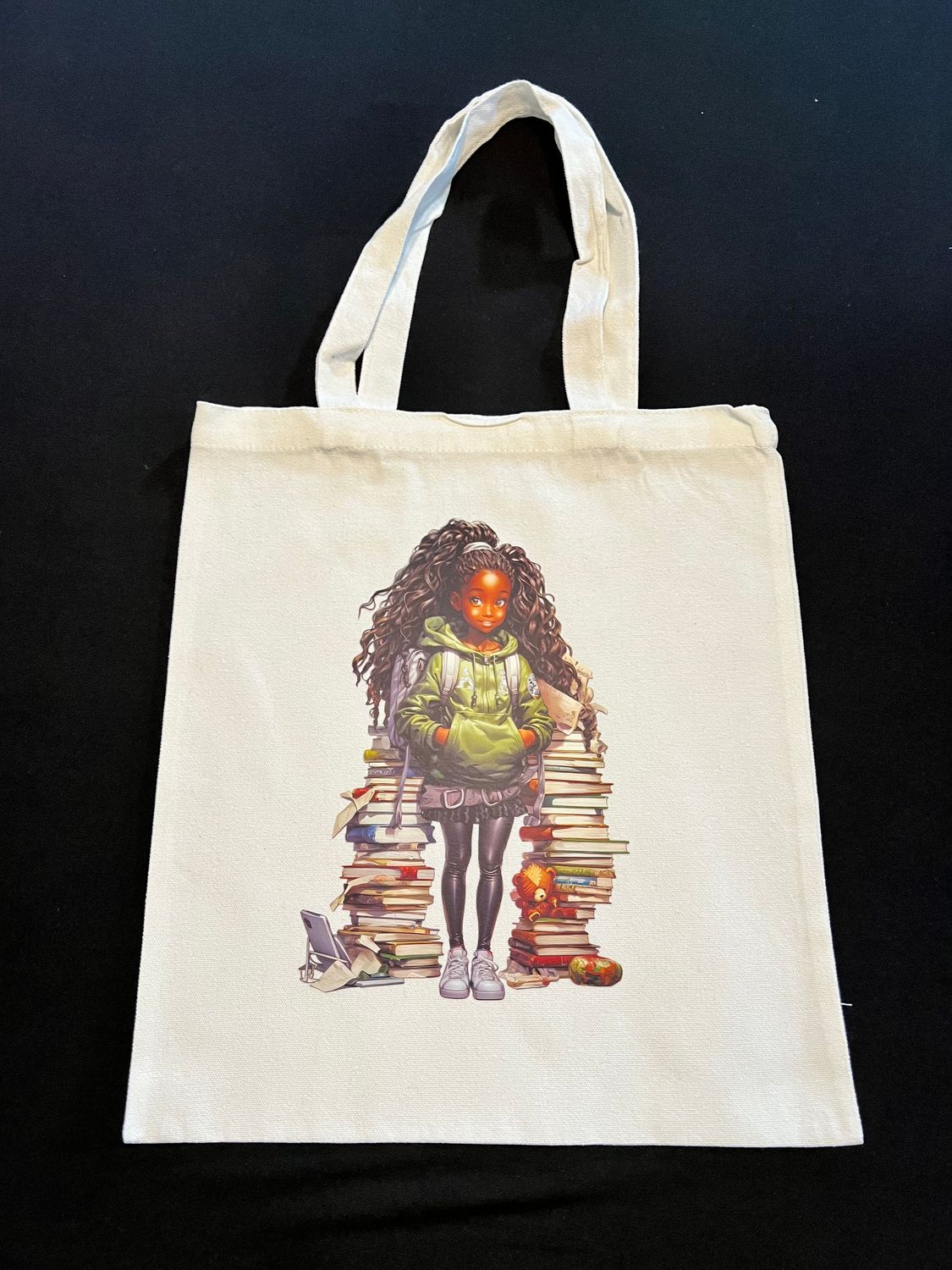 "Just a Girl and Her Books" ( Little Girl Version)