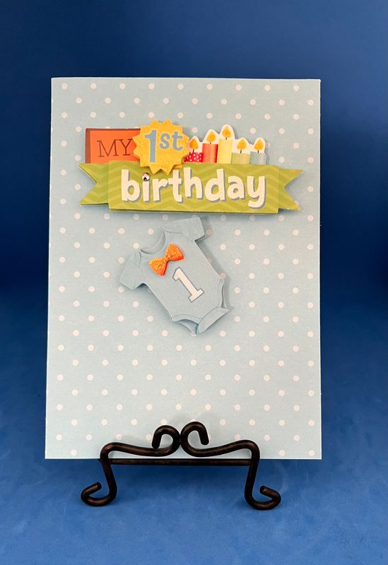 Happy 1st Birthday - Boy Happy 1st Birthday - Boy