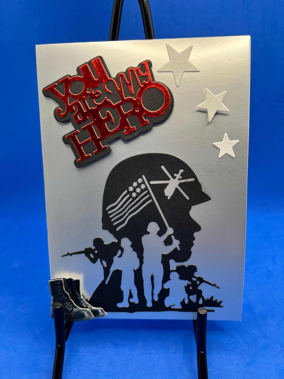 You Are My Hero Black, Silver & Red You Are My Hero Black, Silver & Red