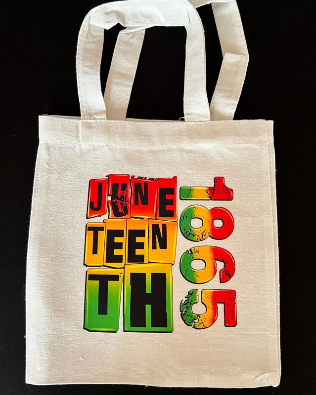Mini Tote- Juneteenth 1865 Mini Tote- Juneteenth 1865