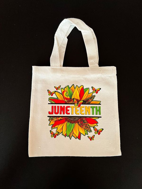 Mini Tote- Juneteenth Mini Tote- Juneteenth