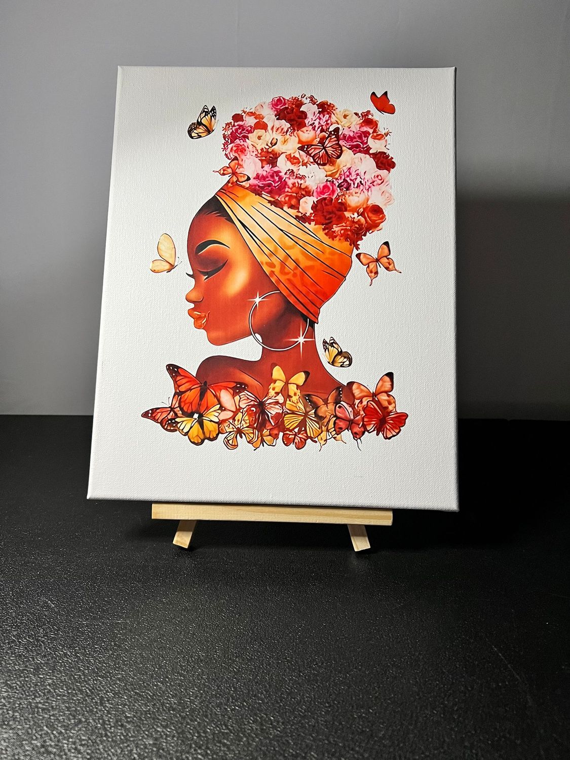 Butterfly Queen- Lg Canvas Butterfly Queen- Lg Canvas