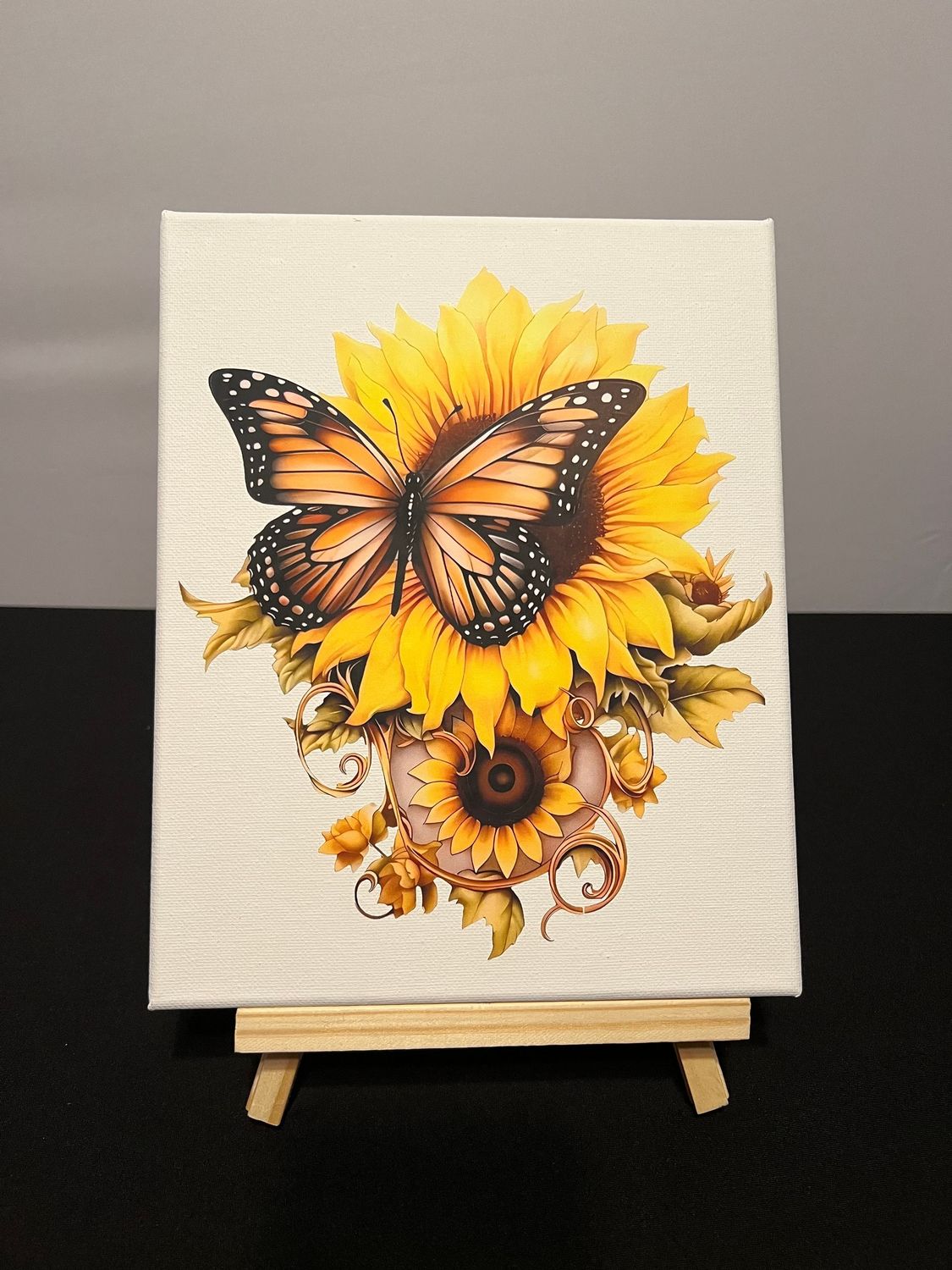 Sunflowers & Butterflies