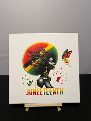 Juneteenth -Afro Juneteenth -Afro