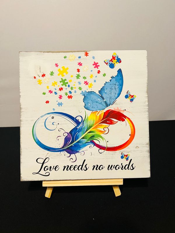 Love Needs No Words 12x12 Love Needs No Words 12x12