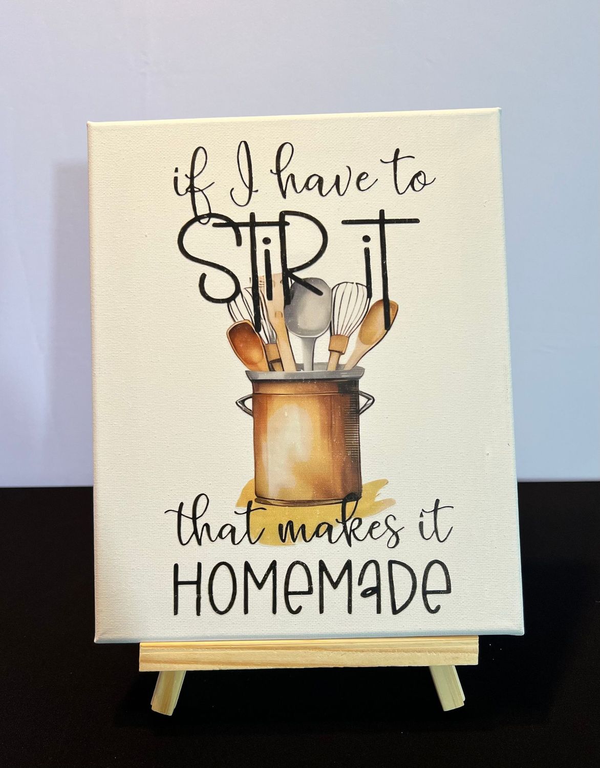 If I have to Stir It If I have to Stir It