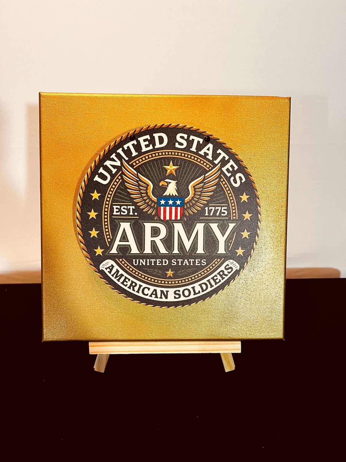3-D Canvas Art "Army"