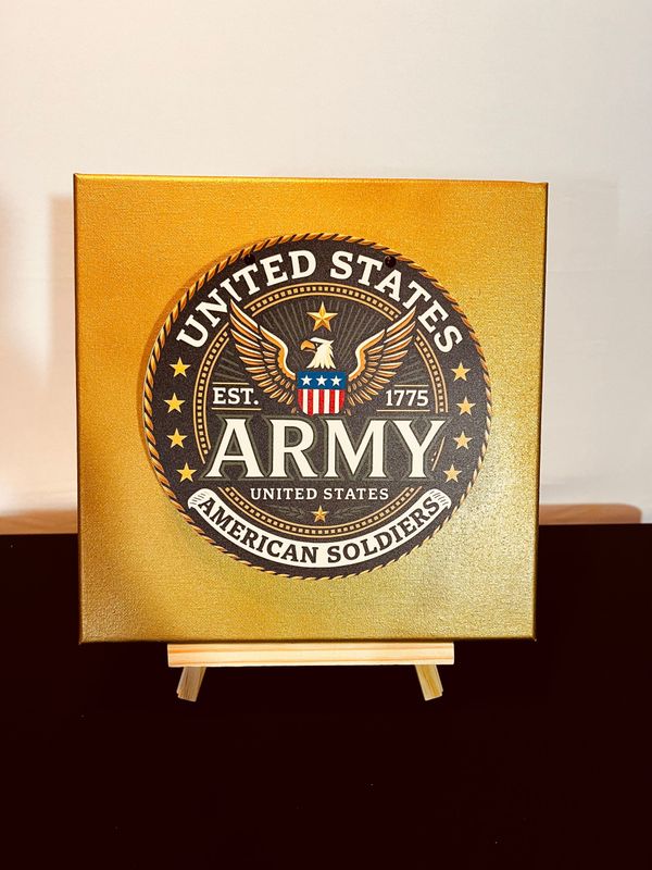 3-D Canvas Art 3-D Canvas Art "Army"