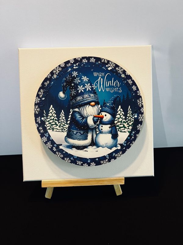 3-D Canvas Art 3-D Canvas Art "Warm Winter Wishes"