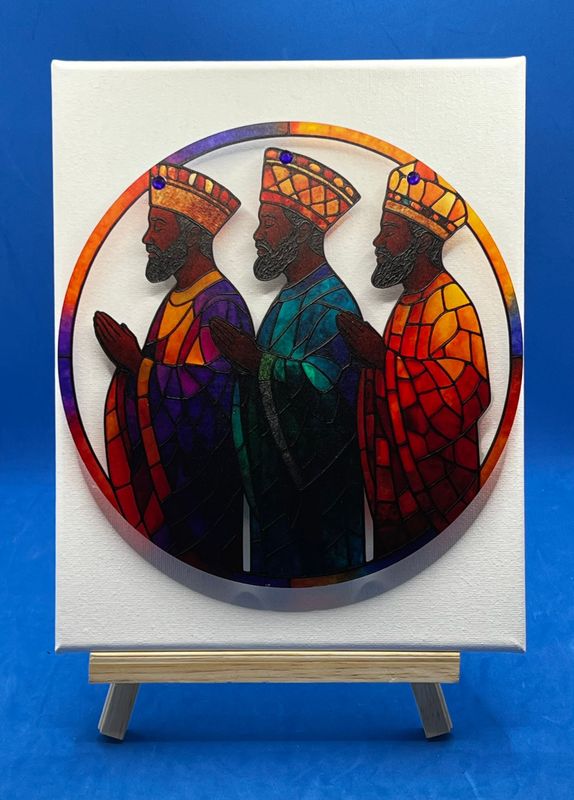 3-D Canvas Art 3-D Canvas Art "3 Wise Men"