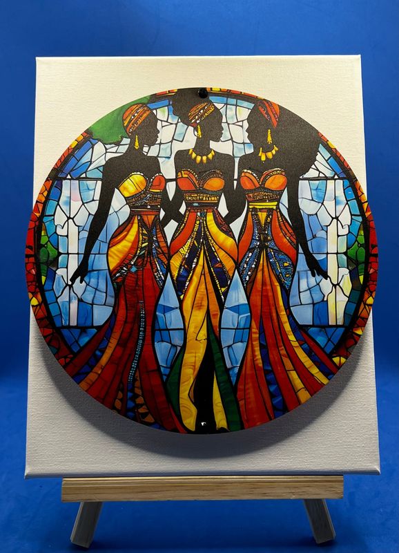 3-D Canvas Art 3-D Canvas Art "3 Wise Women"