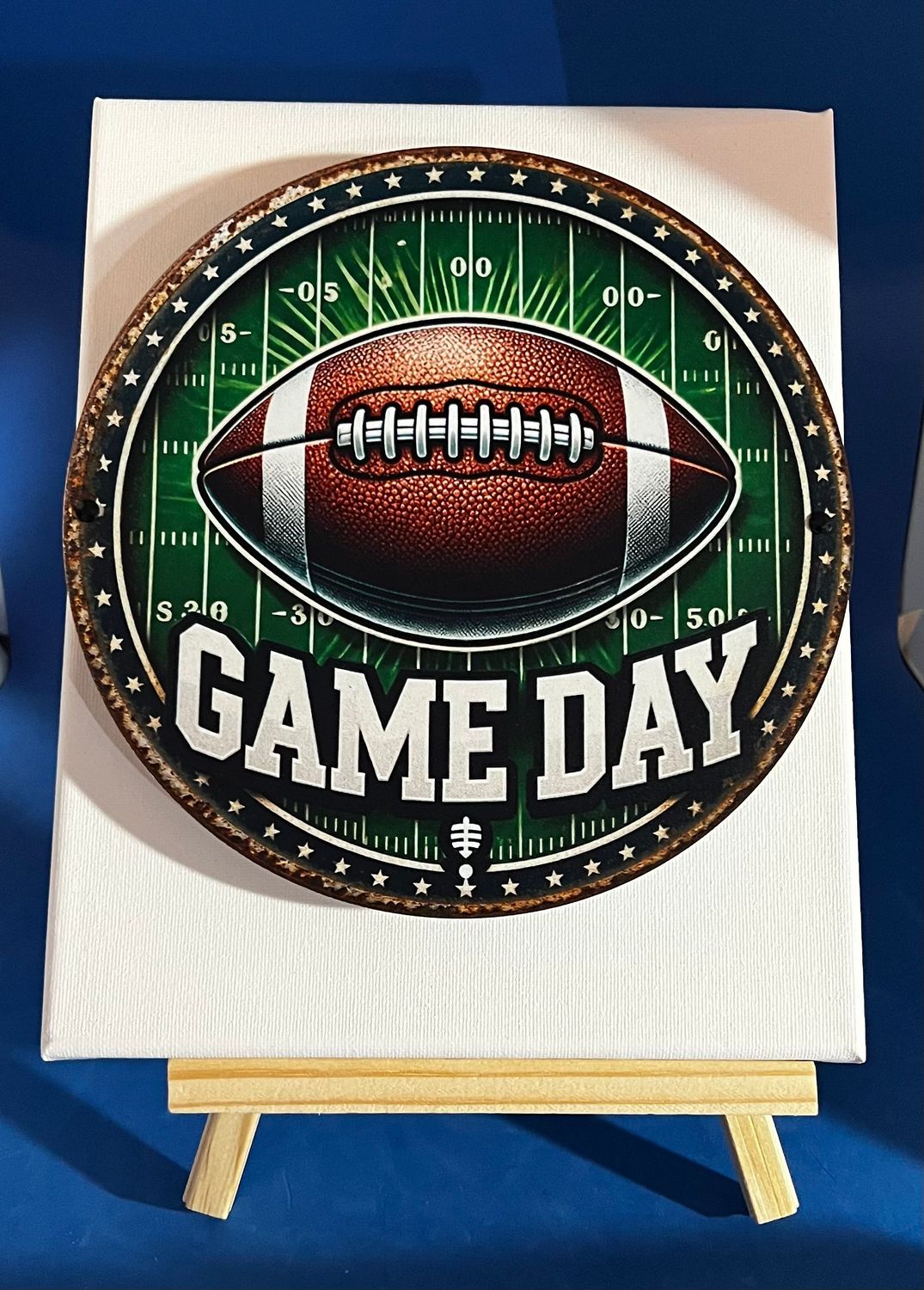 3-D Canvas Art "Game Day"