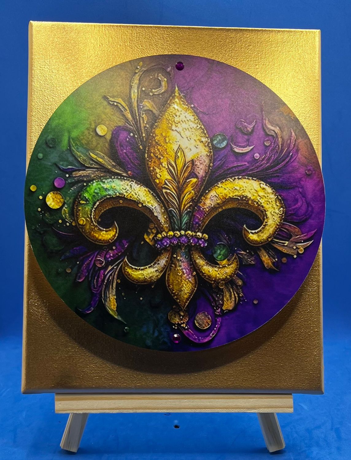 3-D Canvas Art "Mardi Gras"