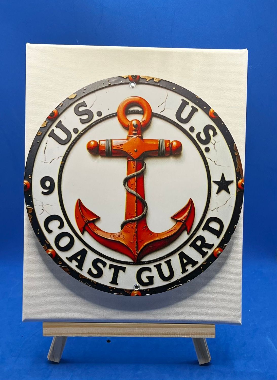 3-D Canvas Art "US Coast Guard"