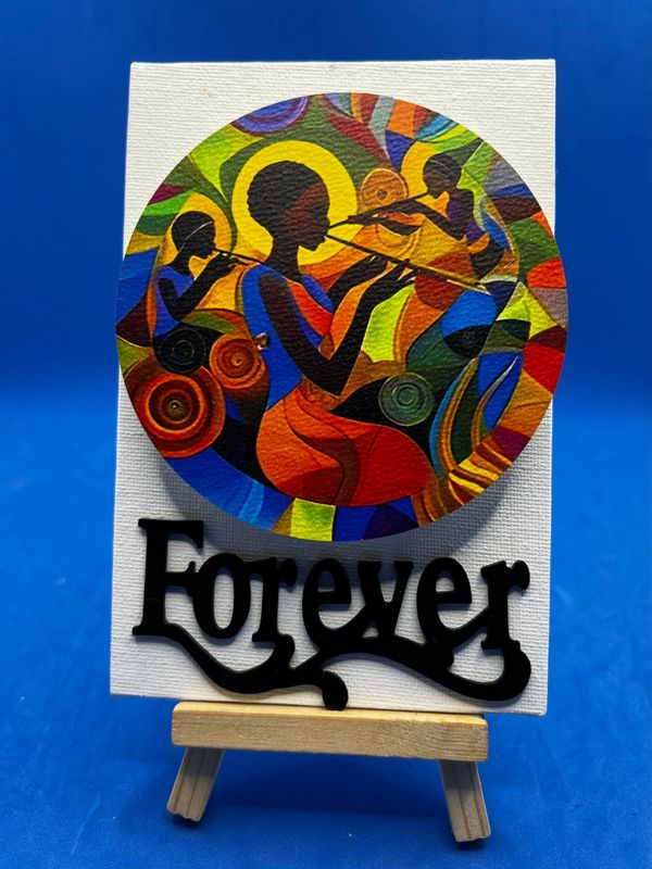 Destop: 3-D Canvas Art Destop: 3-D Canvas Art "Forever"
