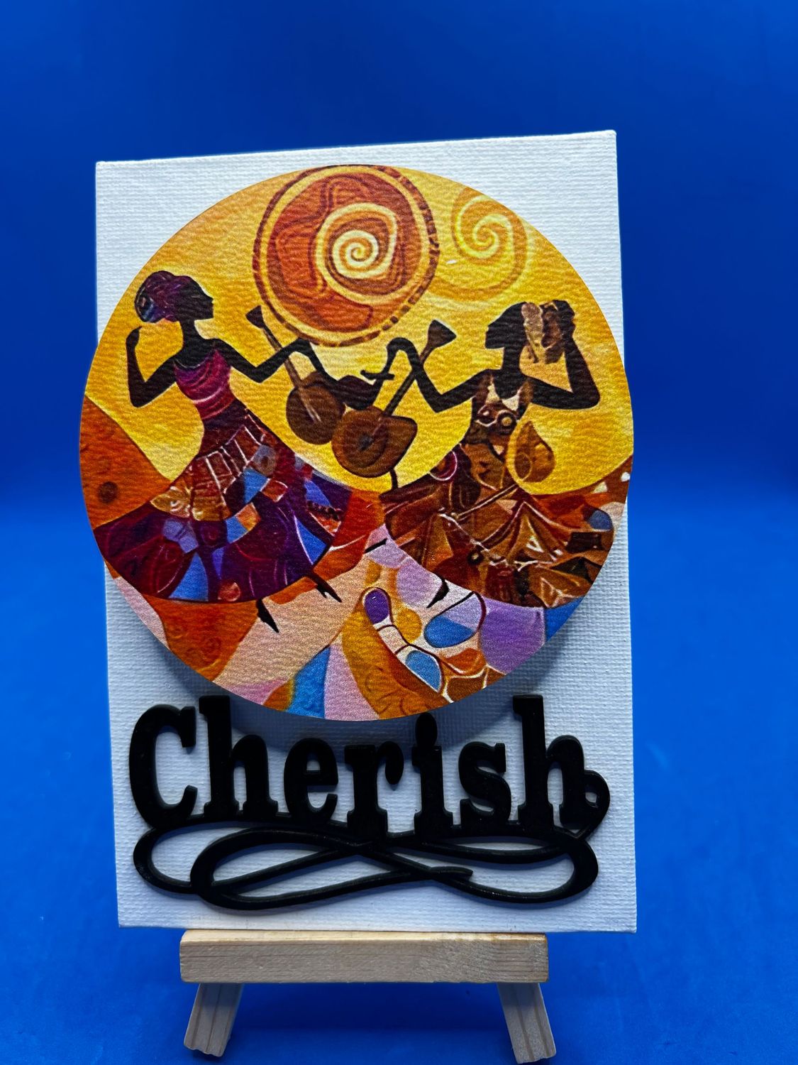 Destop: 3-D Canvas Art Destop: 3-D Canvas Art "Cherish"