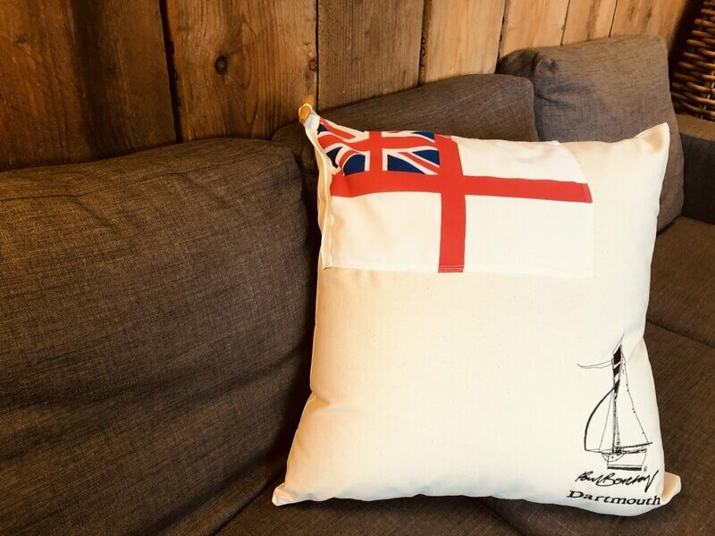 White Ensign Cushion