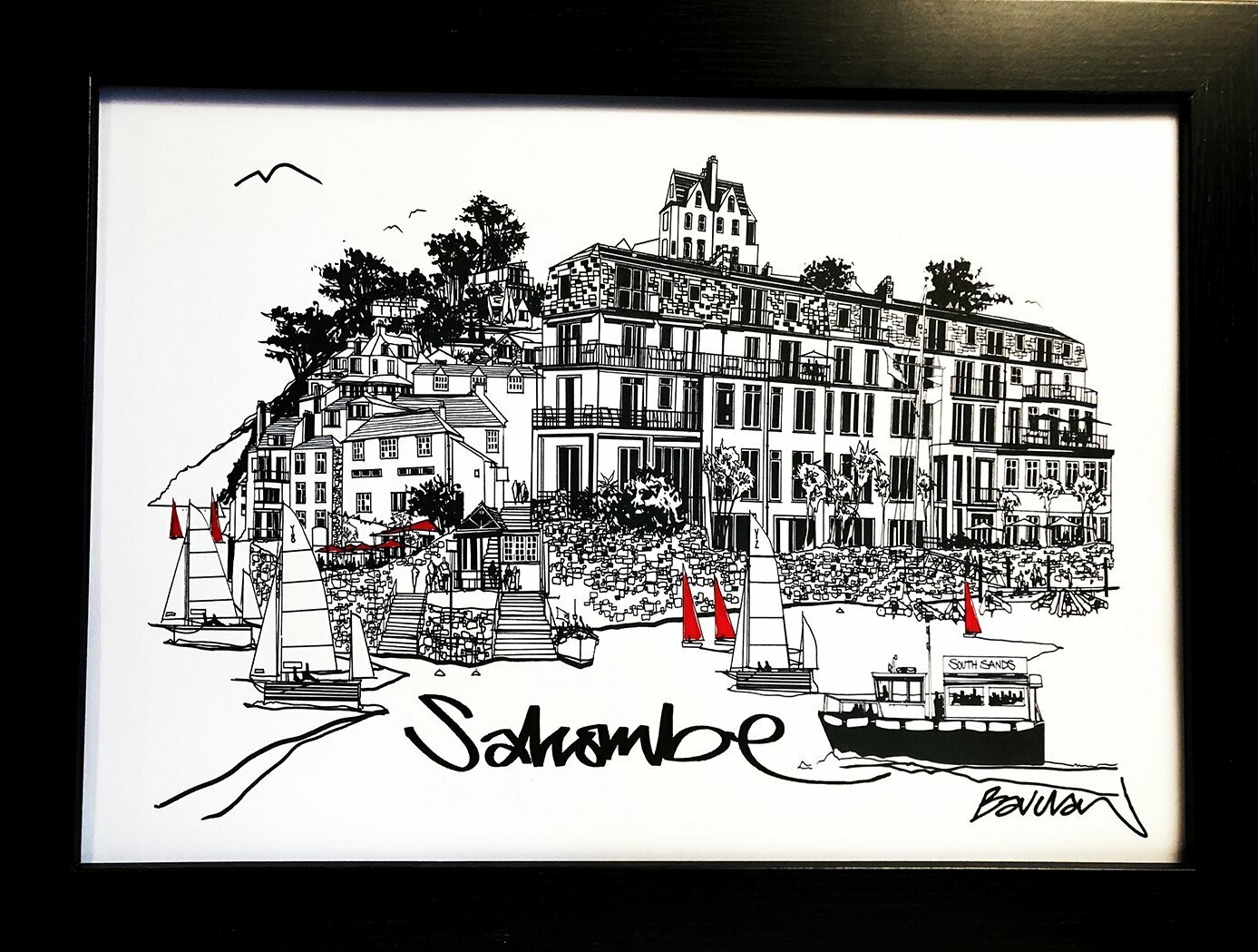Salcombe Ferry Steps