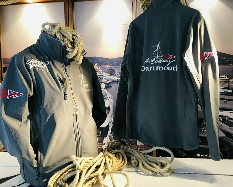 Grey Branded Softshell Jacket