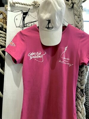 Classic Yachting Bright Pink Female T-Shirt