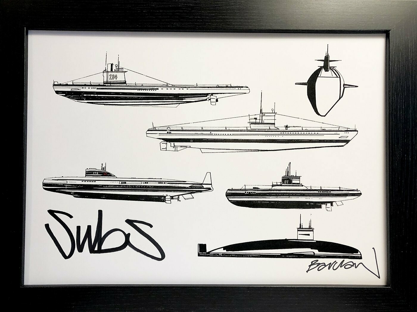 Framed Subs