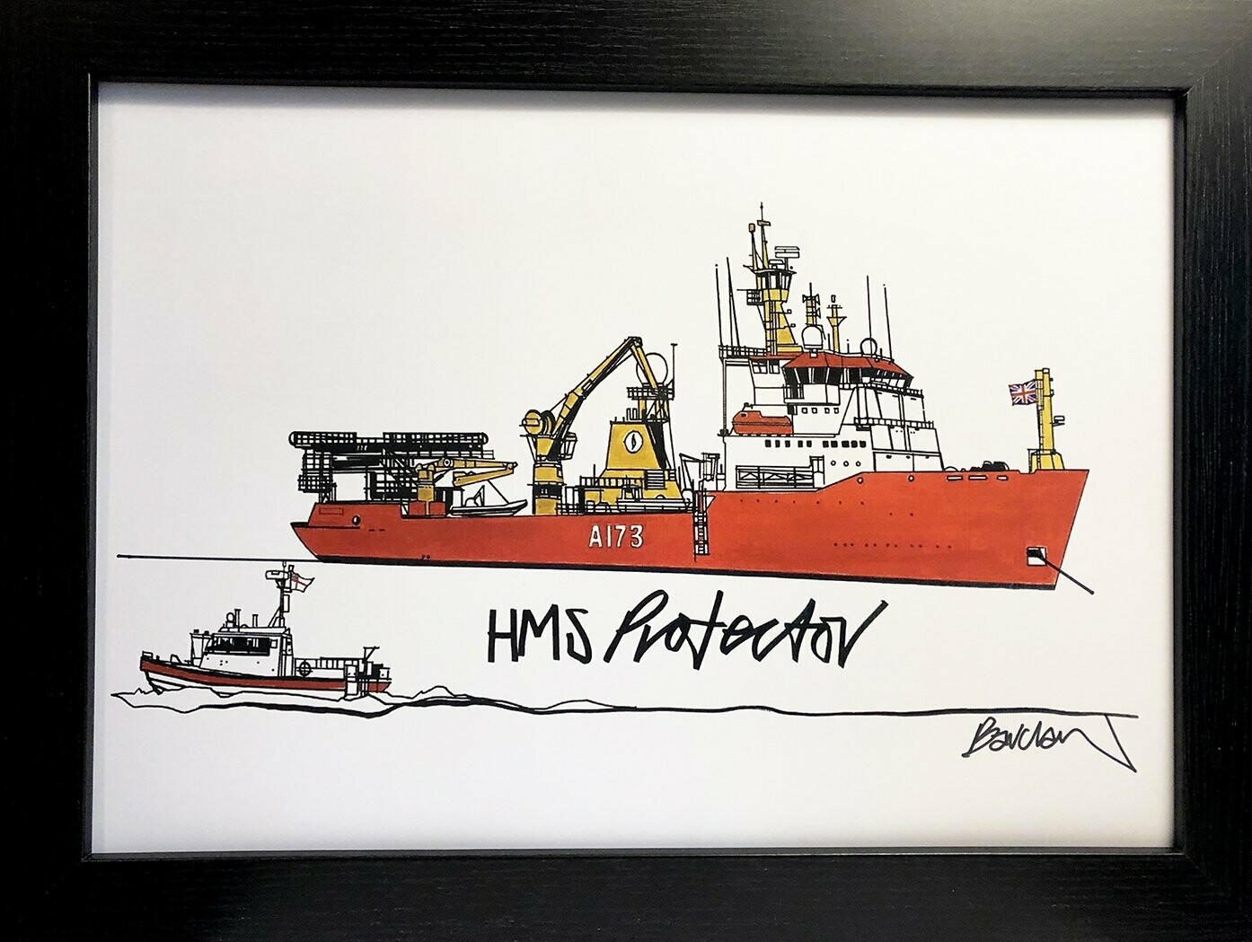 HMS Protector