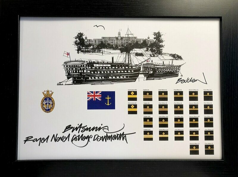 Framed BRNC Ranks
