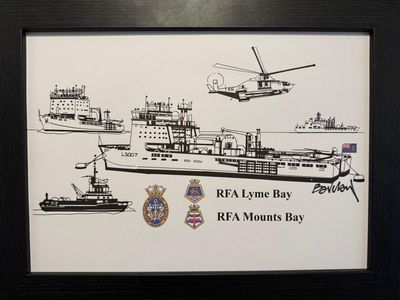 RFA Lyme Bay RFA Mounts Bay