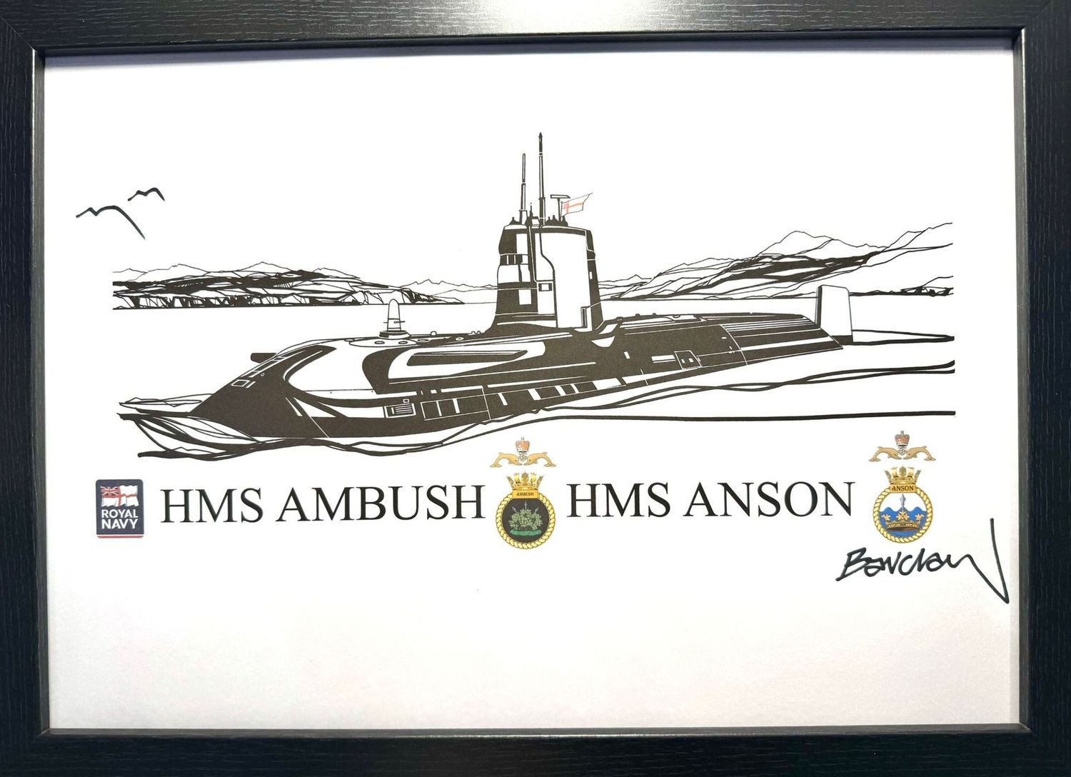 HMS Ambush / HMS Anson