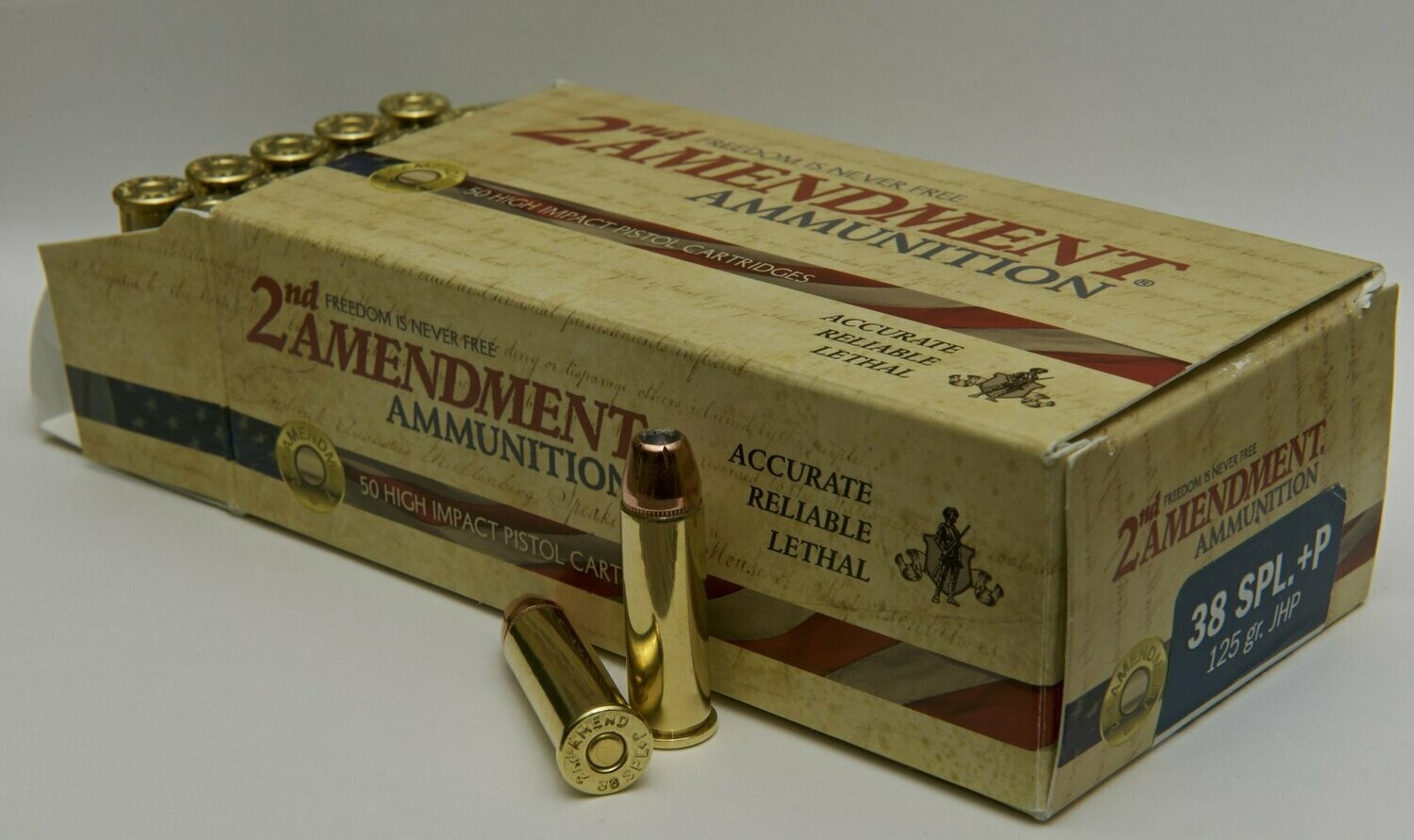 38 Special+P 125 gr JHP